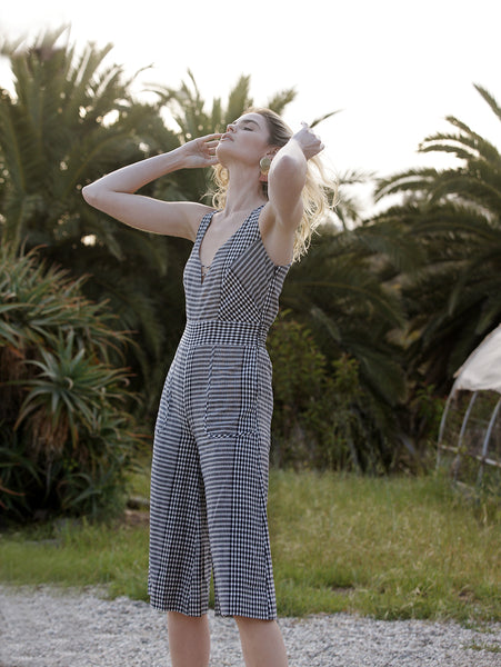 Checkered Jumpsuit