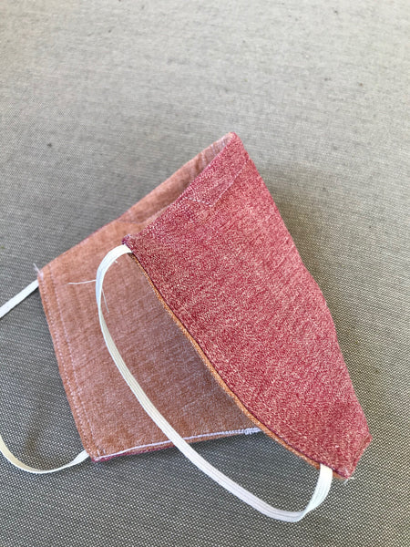 Chambray Two-Tone Masks in 3 Colors