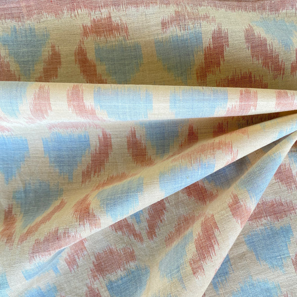 Handloom IKAT 100% Khadi Cotton Pastel Ikat2