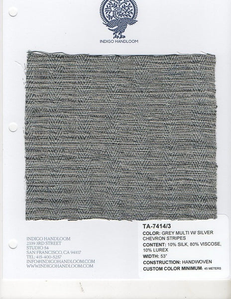 Handloom Silk & Cotton TA-7414/3