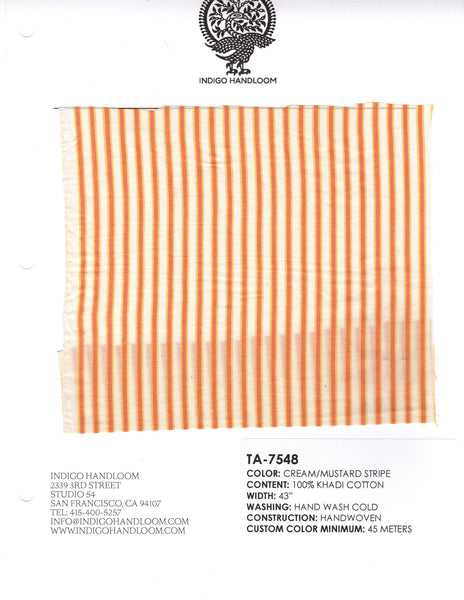 Handloom 100% Khadi Cotton TA-7548