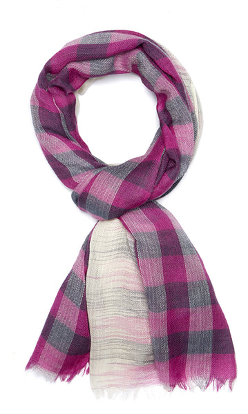 Ombre Plaid - Pink