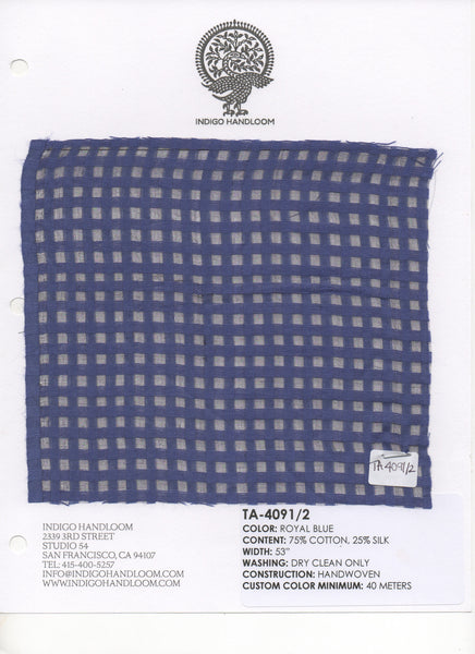 Handloom Cotton & Silk TA-4091/2